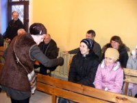 Сустрэча са св. Мікалаем у парафіі ў Маладзечне Сустрэча са св. Мікалаем у парафіі ў Маладзечне