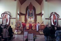 «Касцёл просіць вас, каб вы глыбока жылі сваёй верай»: арцыбіскуп Клаўдыё Гуджэроцці наведаў грэка-католікаў у Баранавічах «Касцёл просіць вас, каб вы глыбока жылі сваёй верай»: арцыбіскуп Клаўдыё Гуджэроцці наведаў грэка-католікаў у Баранавічах