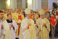 Два розныя Папы, якія нясуць важную вестку Касцёлу: у Мінску адбылася Імша падзякі за кананізацыю Яна Паўла ІІ Два розныя Папы, якія нясуць важную вестку Касцёлу: у Мінску адбылася Імша падзякі за кананізацыю Яна Паўла ІІ