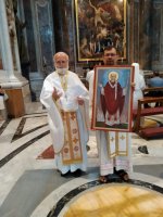 Малітва за Беларусь на магіле св. Яна Паўла ІІ Малітва за Беларусь на магіле св. Яна Паўла ІІ