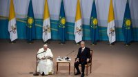 Папа ў Казахстане: разумная свецкасць цэніць патэнцыял рэлігіі