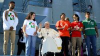 Папа Францішак на цырымоніі адкрыцця СДМ-2023: Бог любіць нас!